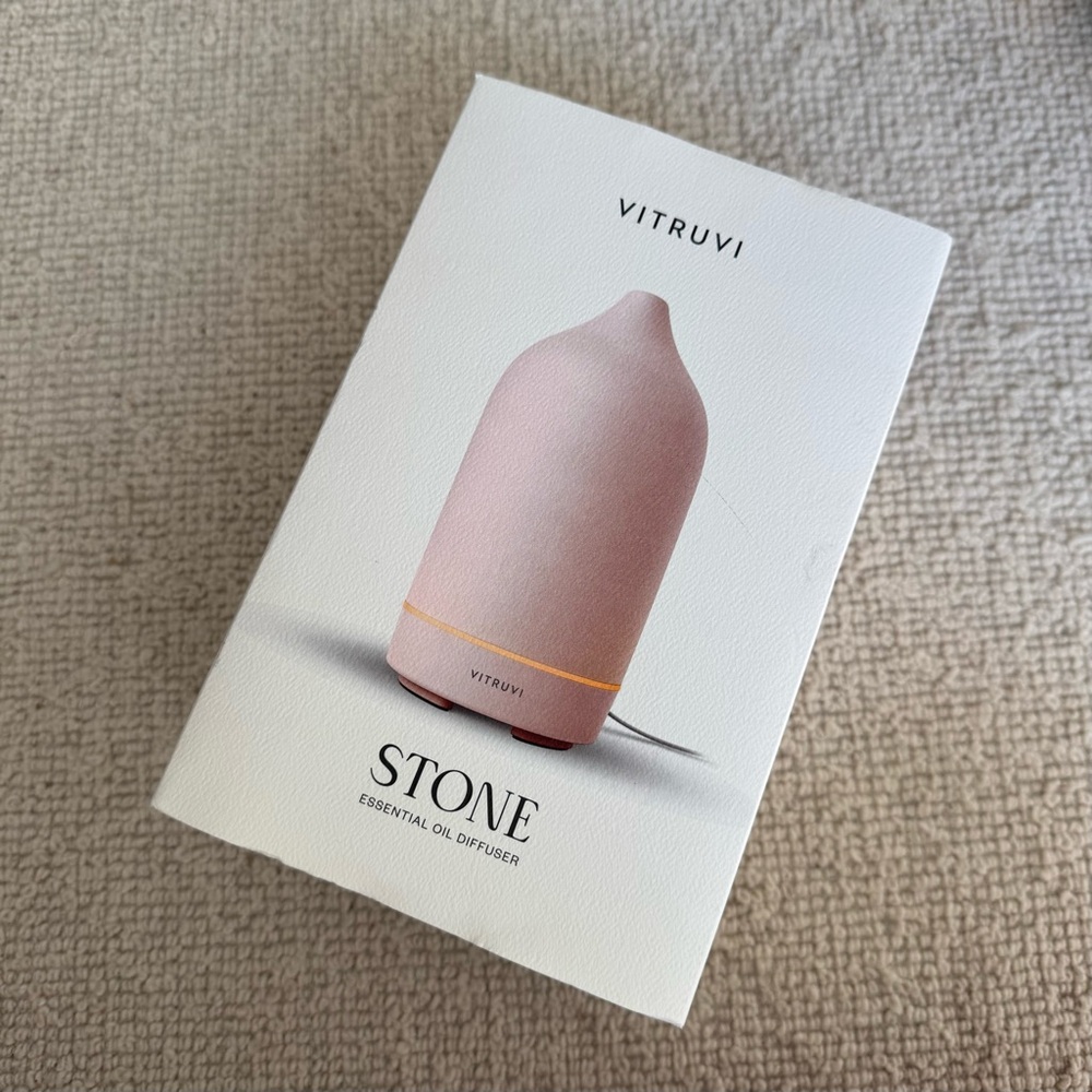 VITRUVI | Stone Diffuser In Suede Pink Diffuser - Picture 4 of 11